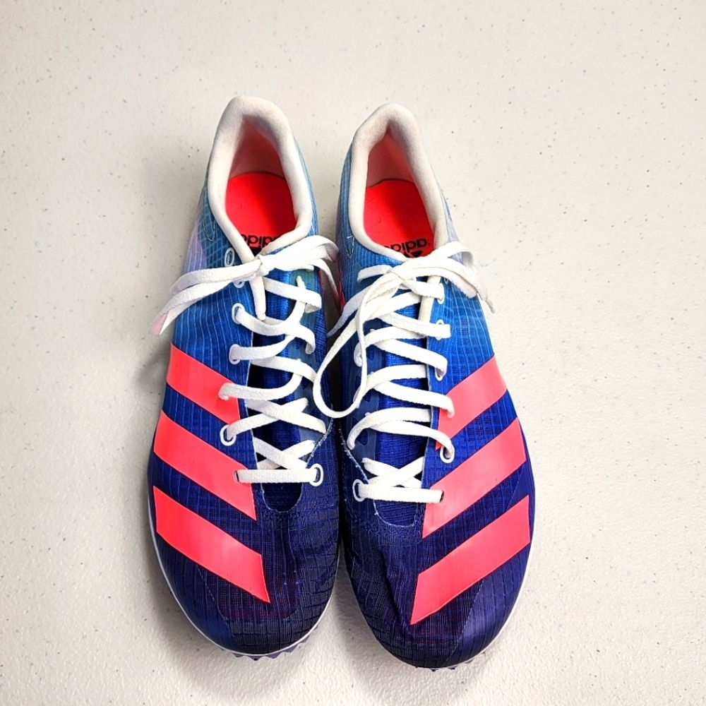 Adidas DistanceStar Unisex Track and Field Sprint Spikes Shoes Men's Size 6.5